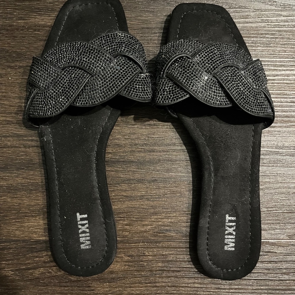 Mix It Rhinestone Sandal 7.5 - Picture 4 of 4
